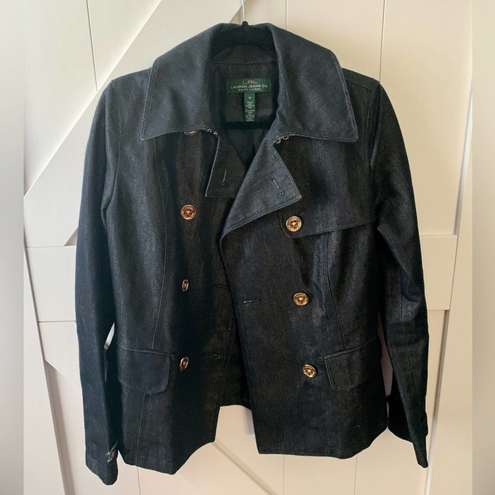 LRL Ralph Lauren / Lauren Jean Co. Sparkly Denim Jacket